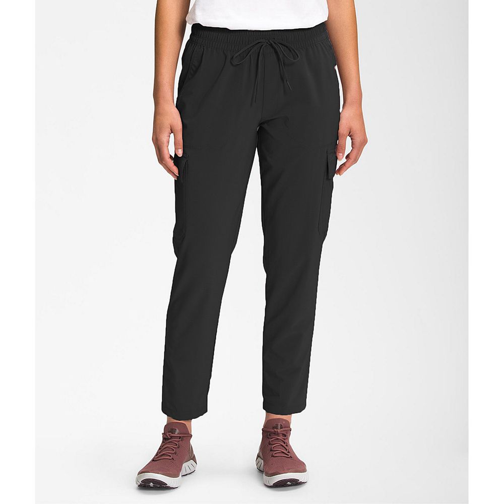 The North Face Pants Womens Australia - The North Face Never Stop Wearing Cargo Black (KME-214387)